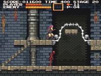 une photo d'Ã©cran de Castlevania Chronicles sur Sony Playstation